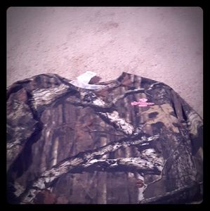 Camo long sleeve shirt